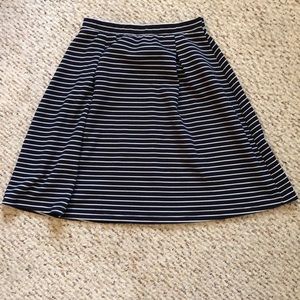 Black & White striped skirt